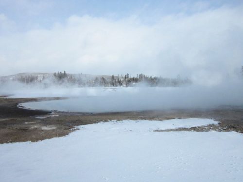 Snowmobiling in Yellowstone National Park, Wyoming - Old Faithful Tour ...