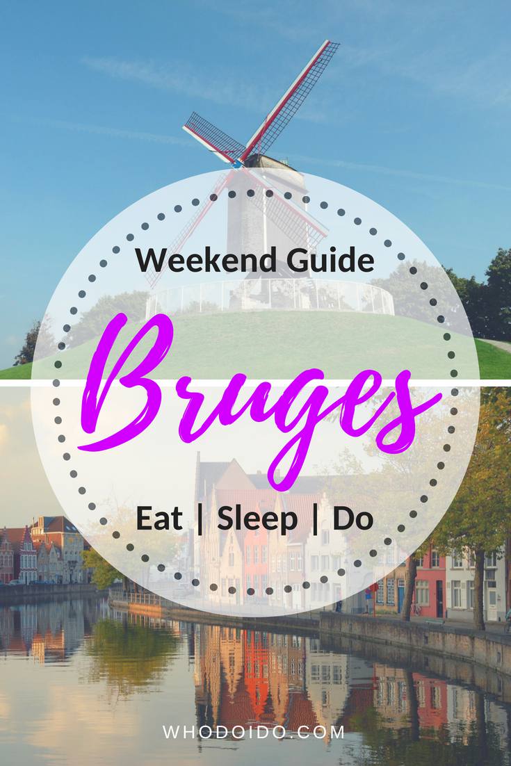 A Romantic Weekend in Bruges, Belgium – WhodoIdo: The chocolate capital of the world and also sometimes knows as the ‘Venice of the North’, Bruges makes a perfect romantic getaway. Climb up the Belfry tower for the panoramic views of the city, visit a brewery, explore Bruges by boat and sample some Flemish dishes!