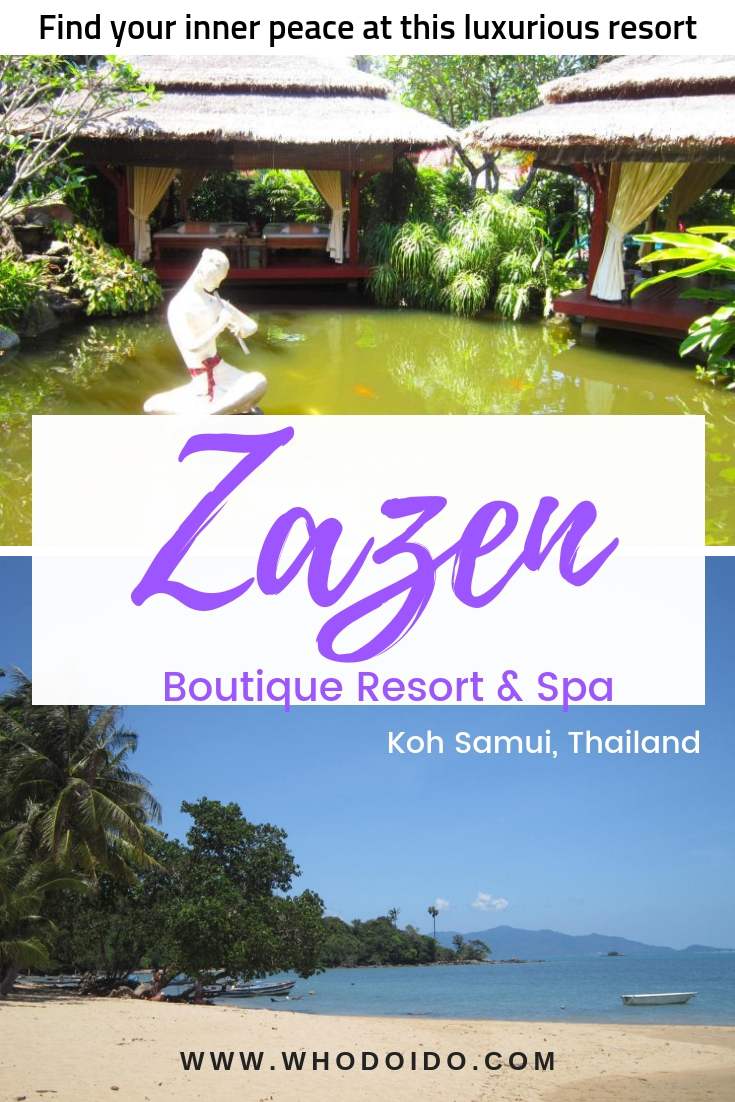 Zazen Boutique Resort & Spa is an idyllic 4 star hotel located on Bophut Beach on the island of Koh Samui. Book now for sun, sand, relaxation & great food!