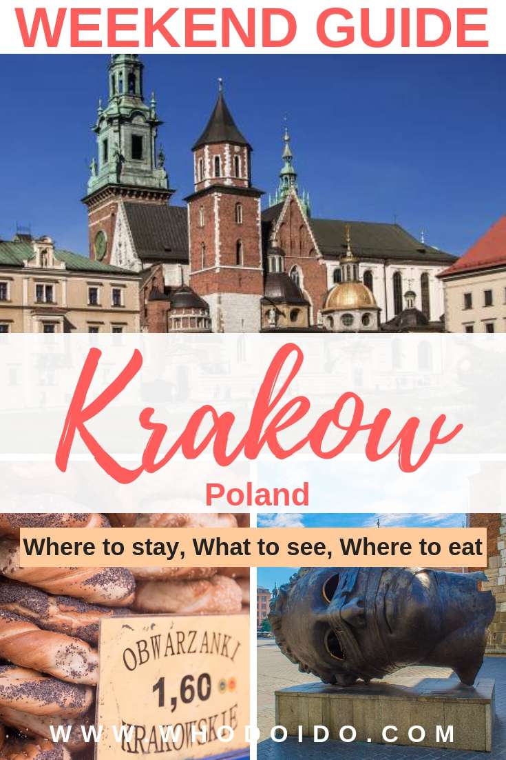 The Perfect Weekend Guide to Krakow, Poland – Top Things to See, Do & Eat – WhodoIdo: Off to Krakow soon?  Explore Krakow with our weekend guide.  Visit the main sights including Rynek Glówny, Wawel Royal Castle and Kazmierz.  Don’t forget to try the pierogies and the tasty zapiekanka!