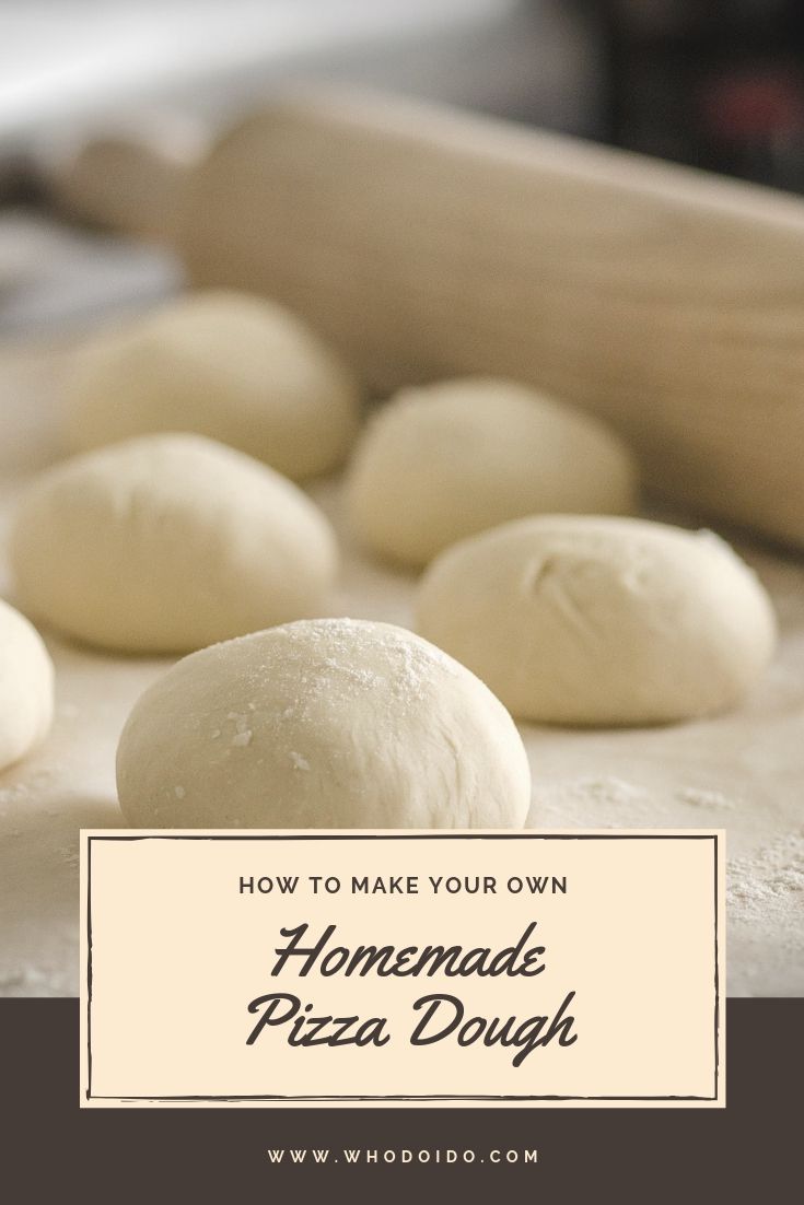 Easy Homemade Pizza Dough Recipe ⋆ Who do I do